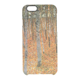 Beech Forest by Gustav Klimt Clear iPhone 6/6S Case