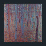 Beech Forest by Gustav Klimt, Vintage Art Nouveau<br><div class="desc">Beech Forest (1902) by Gustav Klimt is a vintage Victorian Era Symbolism fine art landscape painting featuring a nature scene. A dark forest with beech trees and leaves at night. About the artist: Gustav Klimt (1862-1918) was an Austrian Symbolist painter and one of the most prominent members of the Vienna...</div>