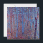 Beech Forest by Gustav Klimt, Vintage Art Nouveau<br><div class="desc">Beech Forest (1902) by Gustav Klimt is a vintage Victorian Era Symbolism fine art landscape painting featuring a nature scene. A dark forest with beech trees and leaves at night. About the artist: Gustav Klimt (1862-1918) was an Austrian Symbolist painter and one of the most prominent members of the Vienna...</div>