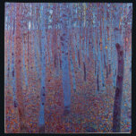Beech Forest by Gustav Klimt, Vintage Art Nouveau Cloth Napkin<br><div class="desc">Beech Forest (1902) by Gustav Klimt is a vintage Victorian Era Symbolism fine art landscape painting featuring a nature scene. A dark forest with beech trees and leaves at night. About the artist: Gustav Klimt (1862-1918) was an Austrian Symbolist painter and one of the most prominent members of the Vienna...</div>