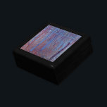Beech Forest by Gustav Klimt, Vintage Art Nouveau Jewelry Box<br><div class="desc">Beech Forest (1902) by Gustav Klimt is a vintage Victorian Era Symbolism fine art landscape painting featuring a nature scene. A dark forest with beech trees and leaves at night. About the artist: Gustav Klimt (1862-1918) was an Austrian Symbolist painter and one of the most prominent members of the Vienna...</div>