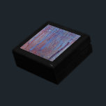 Beech Forest by Gustav Klimt, Vintage Art Nouveau Jewelry Box<br><div class="desc">Beech Forest (1902) by Gustav Klimt is a vintage Victorian Era Symbolism fine art landscape painting featuring a nature scene. A dark forest with beech trees and leaves at night. About the artist: Gustav Klimt (1862-1918) was an Austrian Symbolist painter and one of the most prominent members of the Vienna...</div>