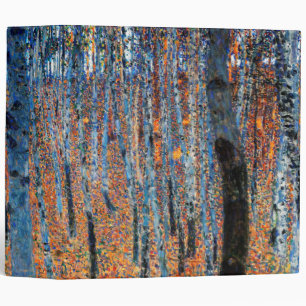 Beech Grove, Gustav Klimt 3 Ring Binder