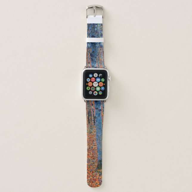 Beech Grove, Gustav Klimt Apple Watch Band (Front)
