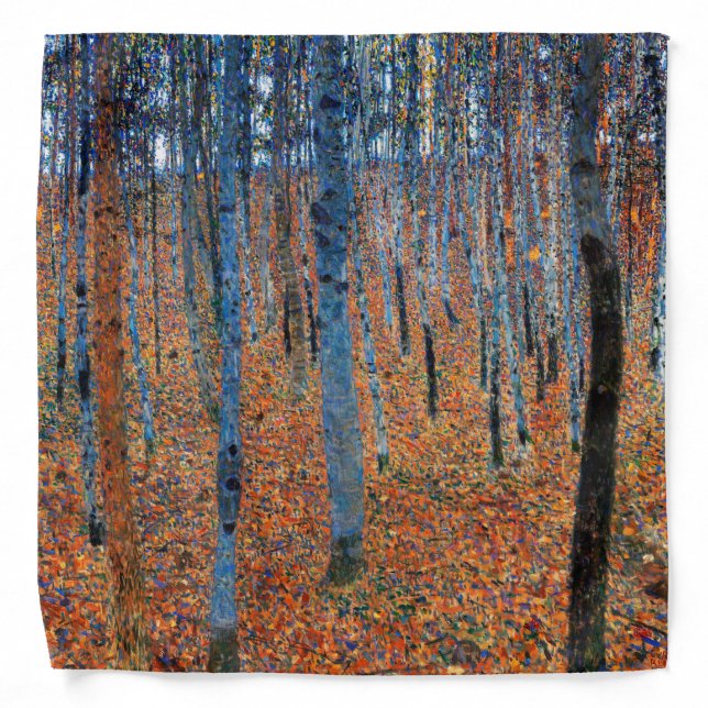 Beech Grove, Gustav Klimt Bandana (Front)
