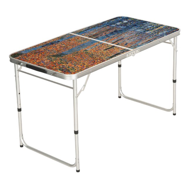 Beech Grove, Gustav Klimt Beer Pong Table (Angled)