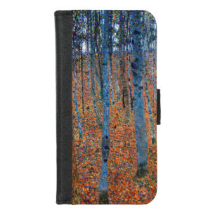Beech Grove, Gustav Klimt iPhone 8/7 Wallet Case