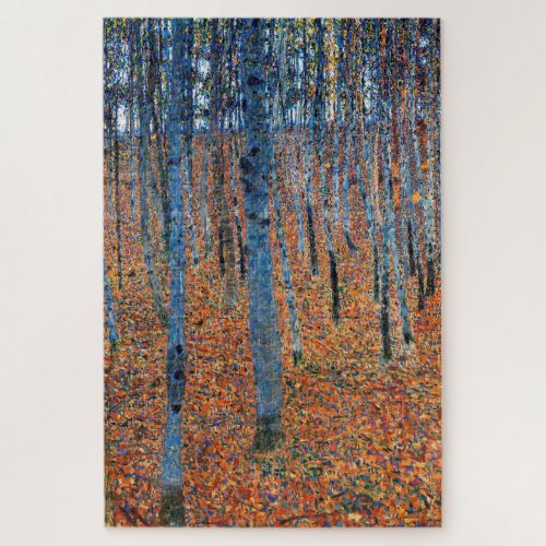 Beech Grove Gustav Klimt Jigsaw Puzzle