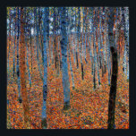 Beech Grove, Gustav Klimt Poster<br><div class="desc">Gustav Klimt (July 14, 1862 – February 6, 1918) was an Austrian symbolist painter and one of the most prominent members of the Vienna Secession movement. Klimt is noted for his paintings, murals, sketches, and other objets d'art. In addition to his figurative works, which include allegories and portraits, he painted...</div>