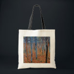 Beech Grove, Gustav Klimt Tote Bag<br><div class="desc">Gustav Klimt (July 14, 1862 – February 6, 1918) was an Austrian symbolist painter and one of the most prominent members of the Vienna Secession movement. Klimt is noted for his paintings, murals, sketches, and other objets d'art. In addition to his figurative works, which include allegories and portraits, he painted...</div>