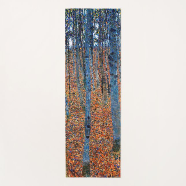 Beech Grove, Gustav Klimt Yoga Mat (Front)