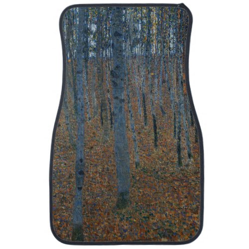 Beech Grove I by Gustav Klimt Car Floor Mat