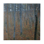 Beech Grove I by Gustav Klimt Ceramic Tile<br><div class="desc">Gustav Klimt - Beech Grove I.</div>