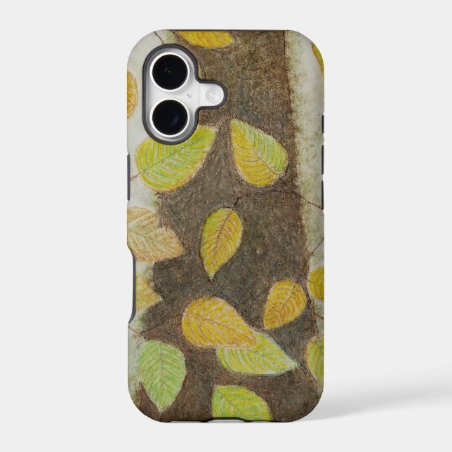 Beech Leaves Iphone Case (Back)