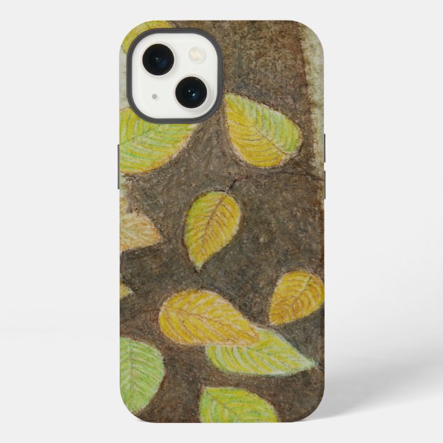 Beech Leaves Iphone Case (Back)