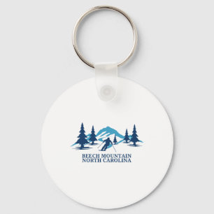 Beech Mountain North Carolina Ski Resort Skiing Sk Keychain