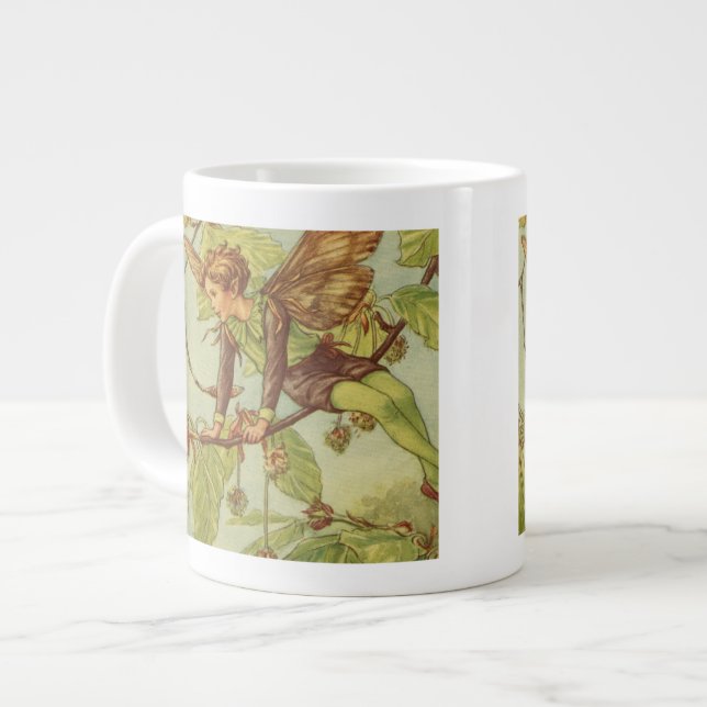 Beech Tree Fairy by Vision Studio Giant Coffee Mug (Front Left)