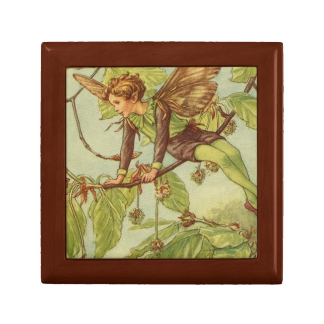 Beech Tree Fairy by Vision Studio Keepsake Box (Front)