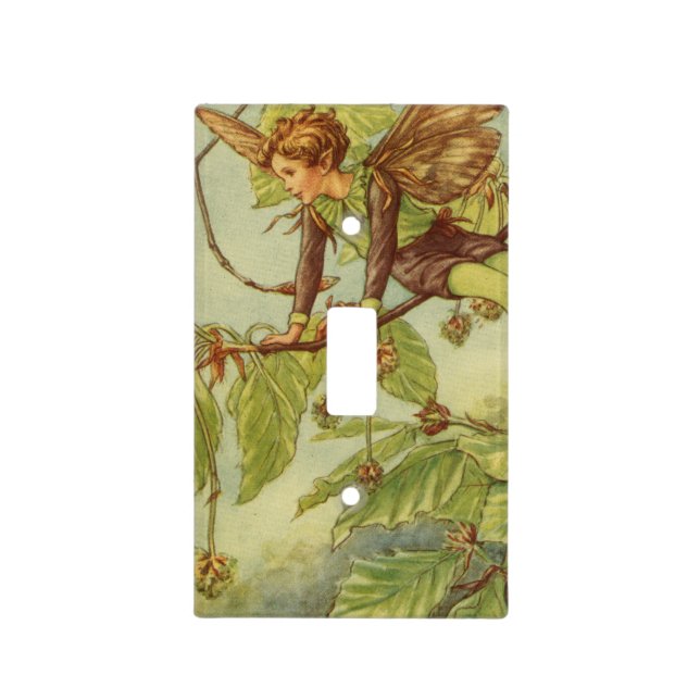 Beech Tree Fairy by Vision Studio Light Switch Cover (Front)