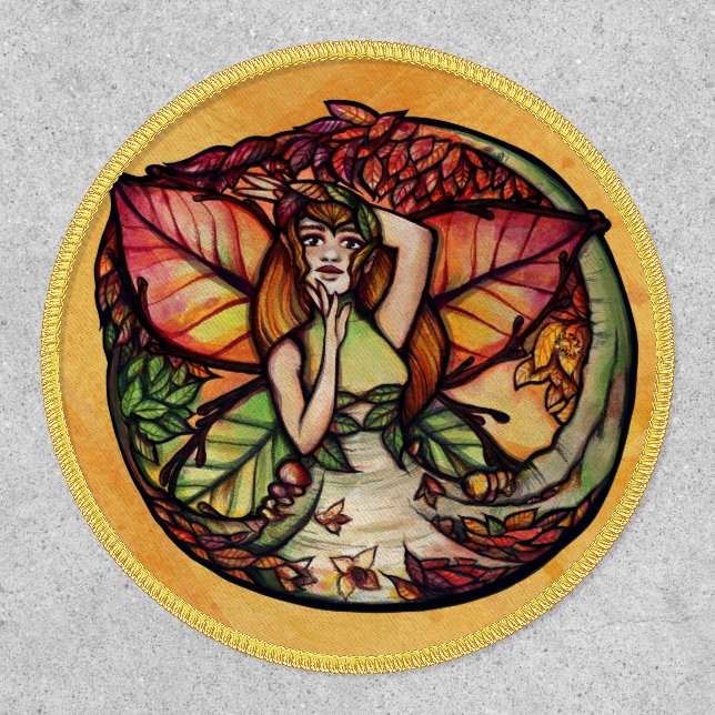 Beech Tree Fairy Nature Lovers                     Patch (Front)