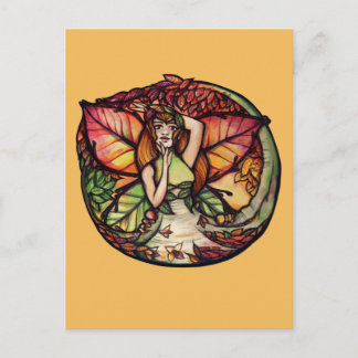 Beech Tree Fairy Nature Lovers                     Postcard