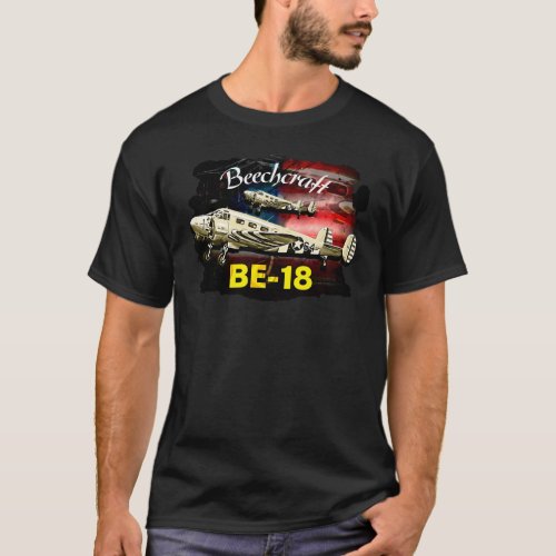 Beechcraft B_18 GA Airplane T_Shirt