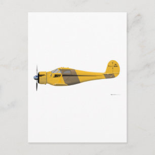 Beechcraft D-17 Staggerwing Postcard