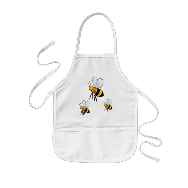 Beeeee Coool | Adorable Kids' Apron (Front)