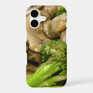Beef, broccoli & mushroom stir fry iPhone 17 case