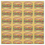 Beef Burger Cheese Fast Food Cheeseburger Fabric