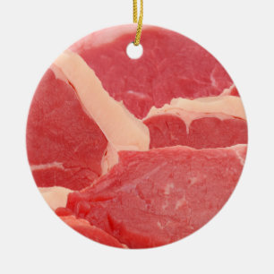 Beef Ceramic Ornament