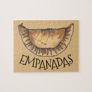 Beef Cheese Empanadas Latin American Food Pastry Jigsaw Puzzle