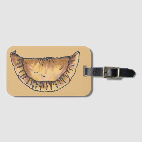 Beef Cheese Empanadas Latin American Food Pastry Luggage Tag