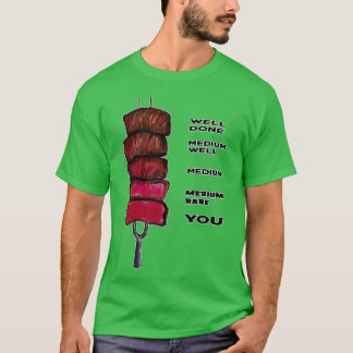 Beef Cooking Funne Art T-Shirt