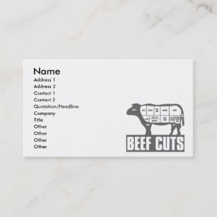Beef_Cuts Business Card