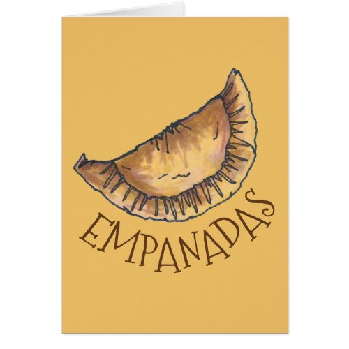 Beef Empanadas Latin American Spanish Pastry Food