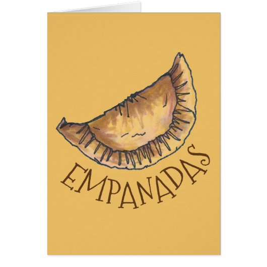 Beef Empanadas Latin American Spanish Pastry Food (Front)