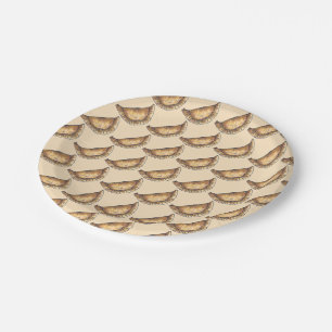 Beef Empanadas Spanish Latin American Food Pastry Paper Plates