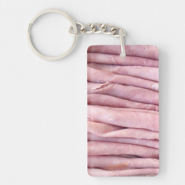 Beef & Ham Keychain (Front)