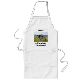 Beef..., ...it's what's for dinner! apron