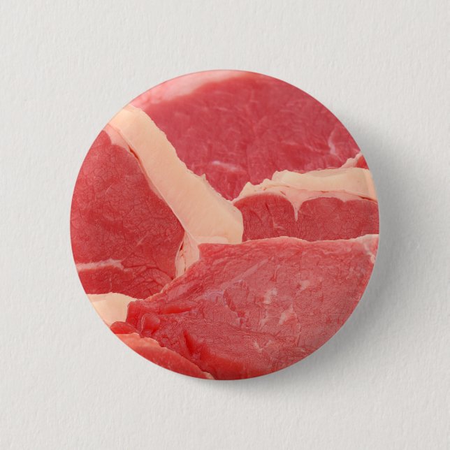 Beef Pinback Button (Front)