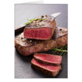 Beef steak cards (Front)