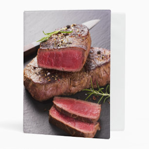 Beef steak mini binder