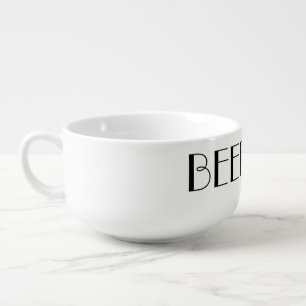 BEEF STEW- Custom Soup Mug-Bowl Soup Mug