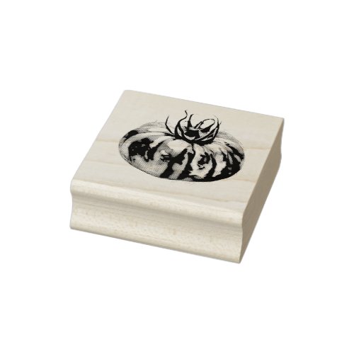 Beefsteak Tomato Rubber Stamp