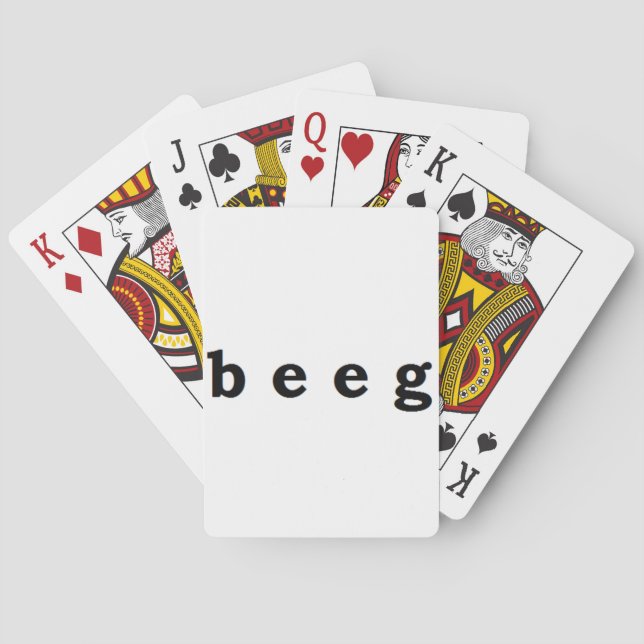 beeg poker cards (Back)