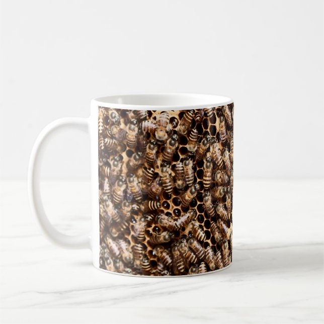 BEEHIVE COFFEE MUG (Left)