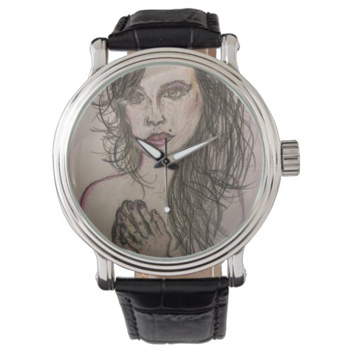 Beehive Girl Praying Watch