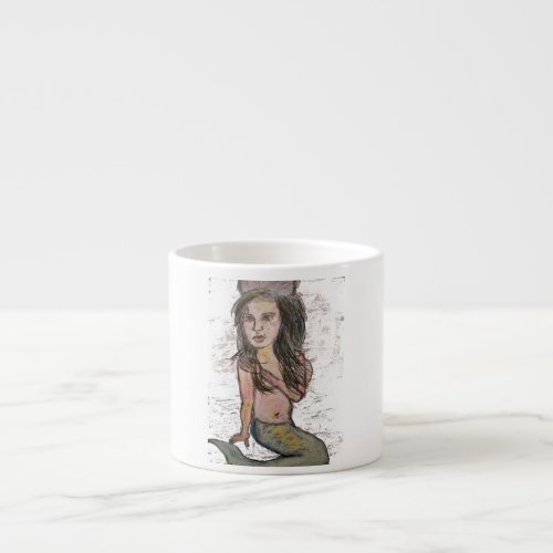 Beehive Mermaid Espresso Cup