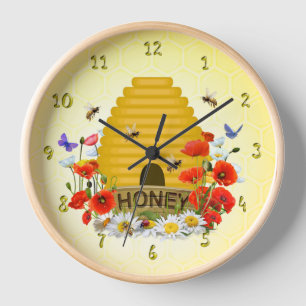 Beehive Wall Clock